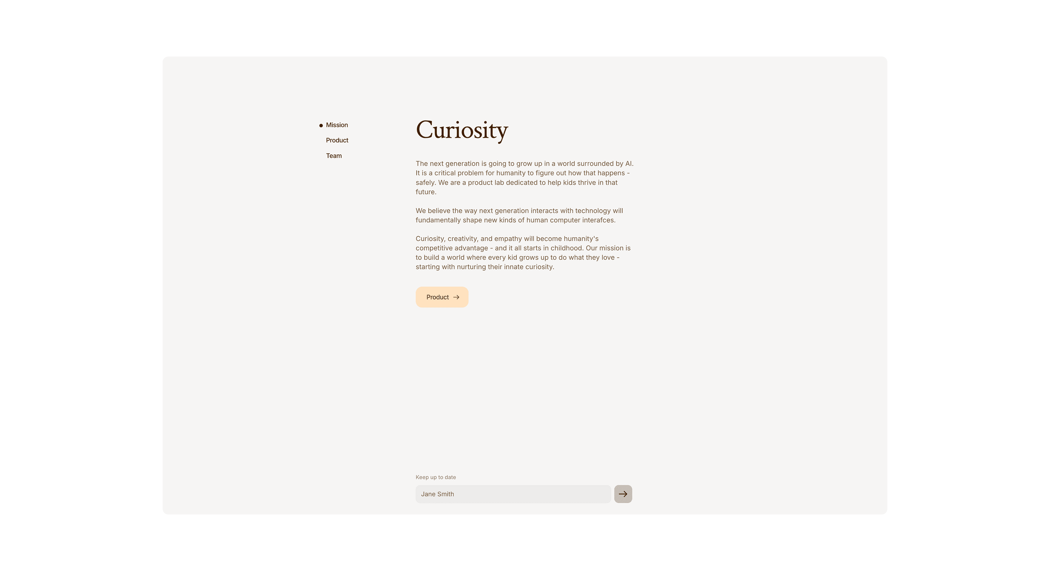Outlier Humans website design